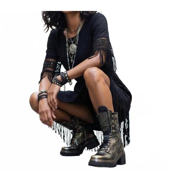 NEW A.S.98 emper boot in antique gold - Picture 3 of 8